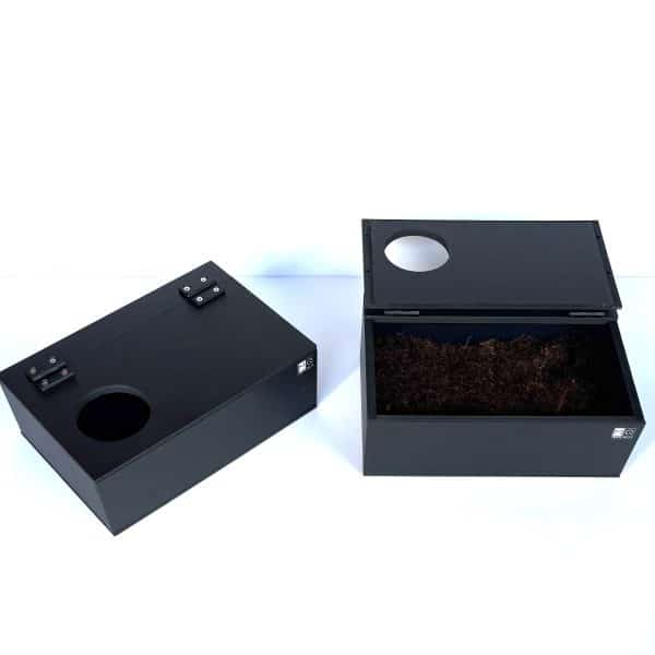 Cueva para Reptiles – Escondite, Puesta y Humedad